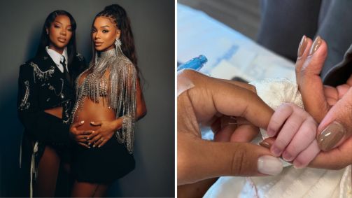 Nasce Zuri, primeira filha de Ludmilla e Brunna