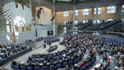 Câmara baixa do Parlamento da Alemanha, a Bundestag