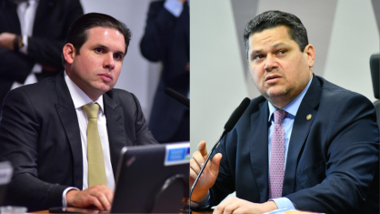 Hugo Motta e Davi Alcolumbre
