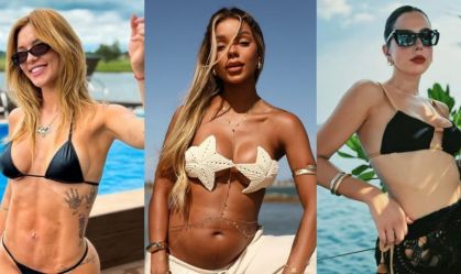 Moda praia: veja as tendências de biquínis entre as famosas para o verão 2025