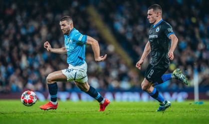 Manchester City se classificou para os playoffs da Champions League