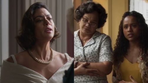 Clarice se enfurece com Beatriz e protege Bia
