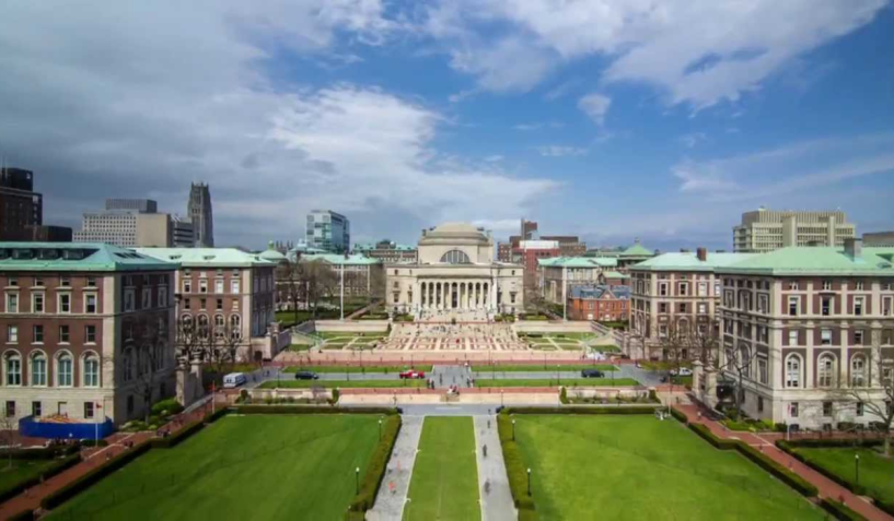 Instituição está em Nova York, nos EUA • Columbia/Divulgação