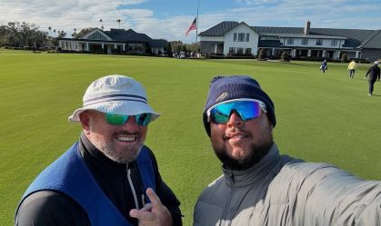 Filho de Nicole Kidman e Tom Cruise posta registro raro jogando golfe