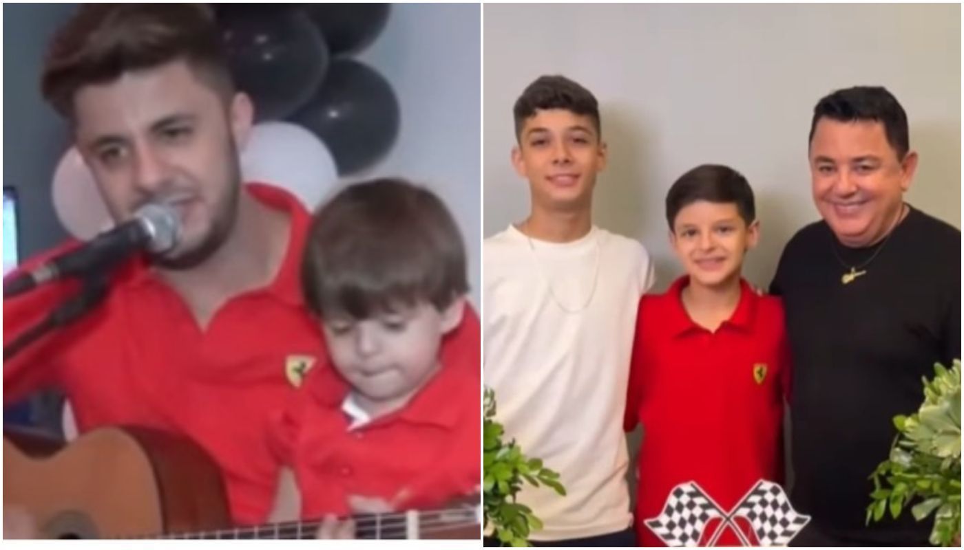 Bernardo, filho Cristiano Araújo
