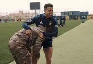 Cristiano Ronaldo é "atacado" por lutador do UFC no CT do Al-Nassr; assista