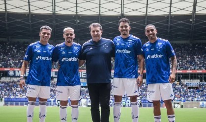 Cruzeiro revela numeração de reforços para a temporada; veja