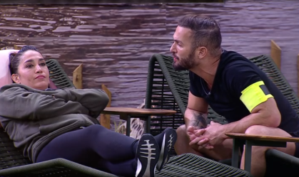 BBB25: Diego consola Dani Hypolito após sisters pedirem que ela se afaste