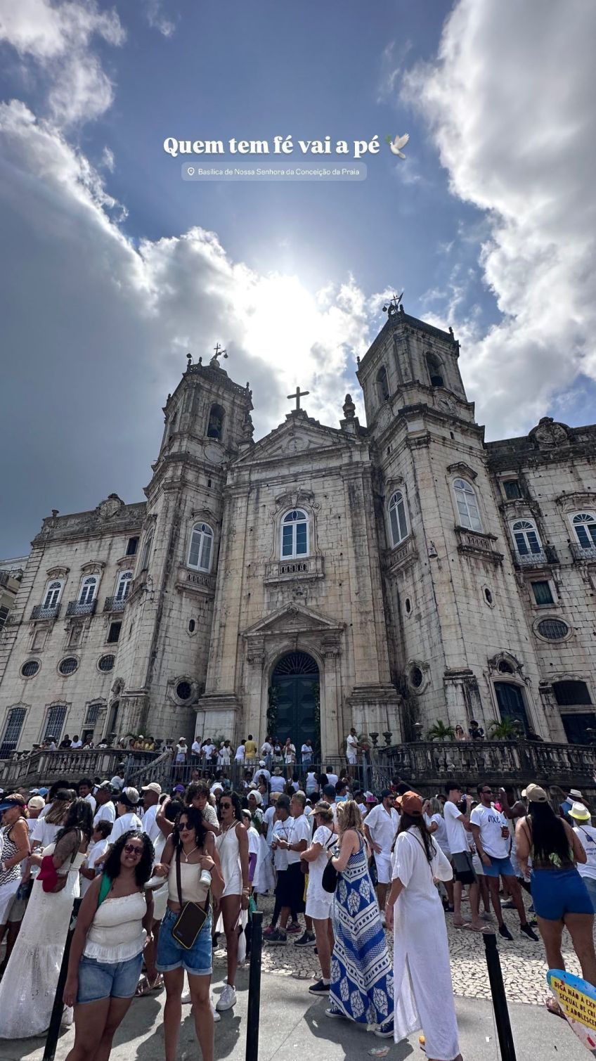Danilo Mesquita compartilha fotos na Lavagem do Senhor do Bonfim • Instagram/Danilo Mesquita