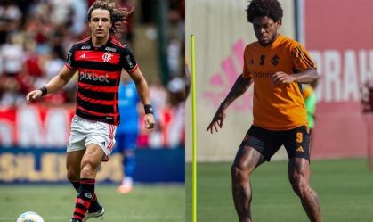 David Luiz e Luiz Adriano
