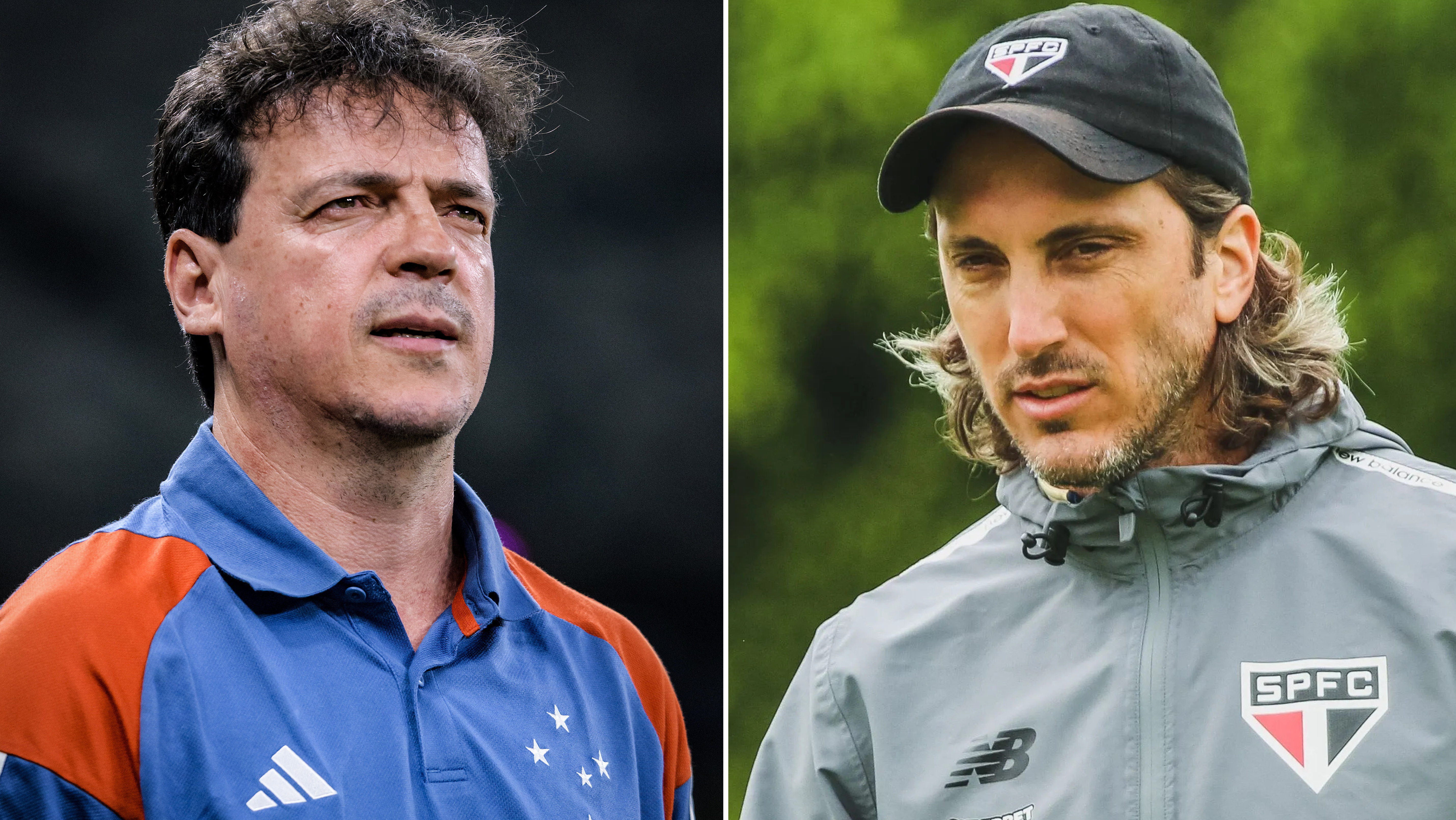 Fernando Diniz e Luis Zubeldía assumiram suas respectivas equipes em 2024