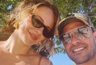 Paolla Oliveira e Diogo Nogueira abrem álbum de fotos de férias no Ceará