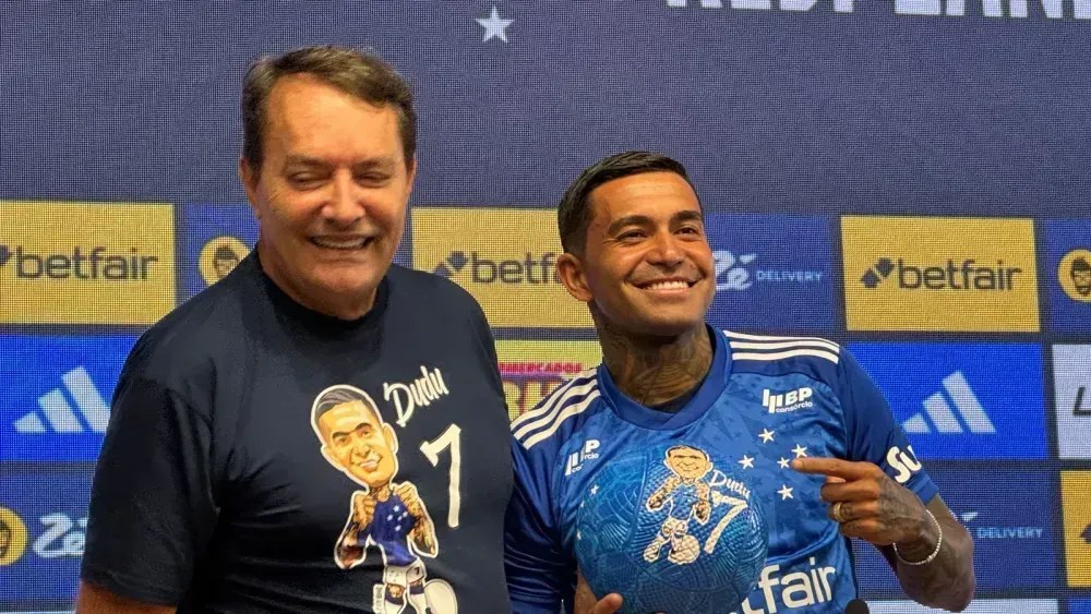 dudu apresentação cruzeiro