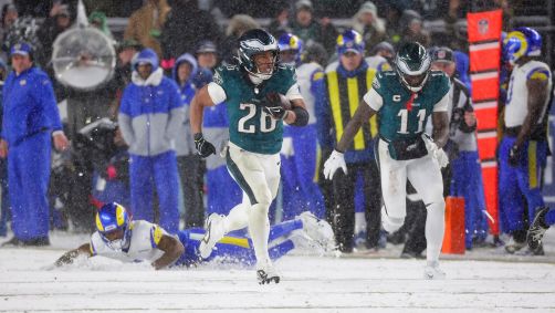 Eagles vence o Rams na NFL