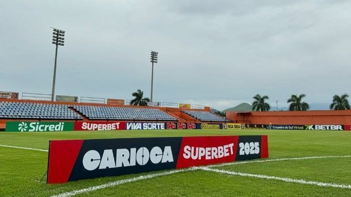 Estádio Jânio Moraes, o Laranjão, em Nova Iguaçu