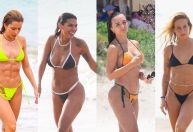 Famosos curtem primeiro fim de semana de verão 2025 na praia; veja as fotos