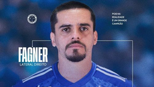 Fagner é anunciado pelo Cruzeiro