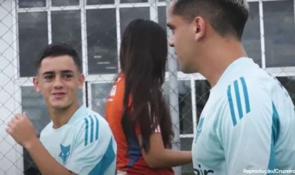 Filho de Fagner dedica gols ao pai após grave lesão pelo Cruzeiro