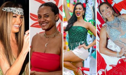 Carnaval 2025: veja famosas que vão estrear na Sapucaí