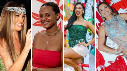 Veja as famosas que irão estrear na Sapucaí em 2025