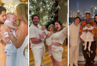 Famosos se reúnem para celebrar o Ano Novo com a família; veja fotos