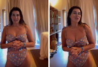 Fernanda Paes Leme desabafa sobre insegurança do corpo pós-parto