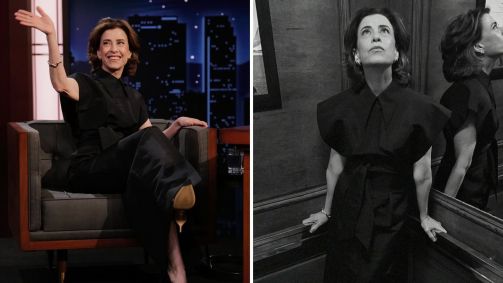 Fernanda Torres no talk show de Jimmy Kimmel