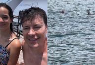 Rodrigo Faro conta que filha de 12 anos ajudou a salvar pessoa no mar