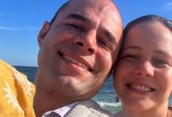 Leandra Leal comemora virada e posta clique com o filho mais novo; veja