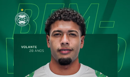 Filipe Machado é anunciado pelo Coritiba