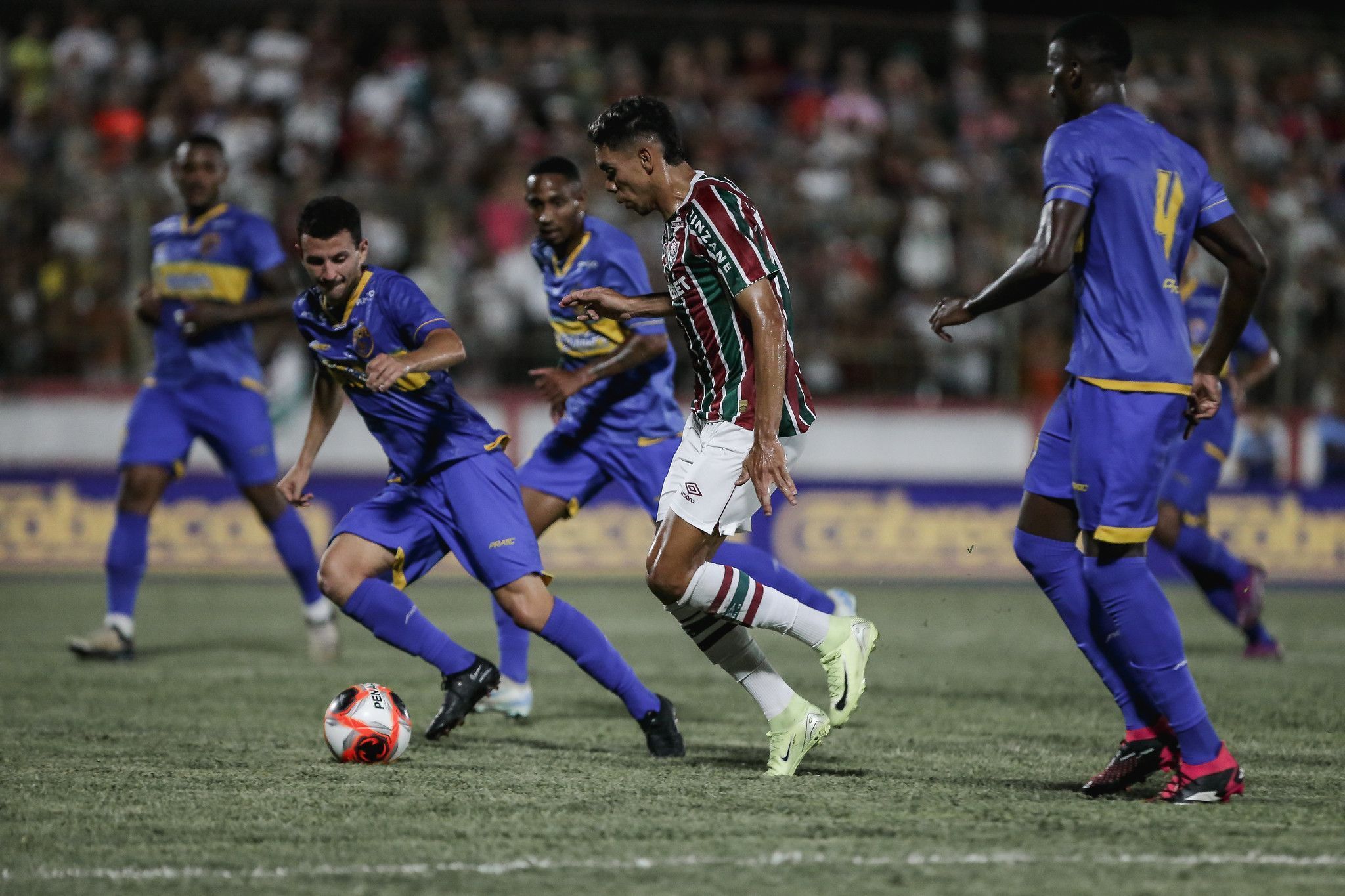 Fluminense enfrentou o Sampaio Corrêa