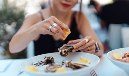 Microplásticos em frutos do mar