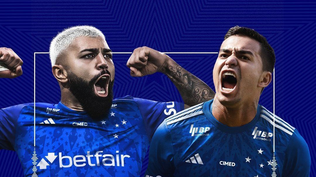 Gabigol e Dudu foram contratados pelo Cruzeiro