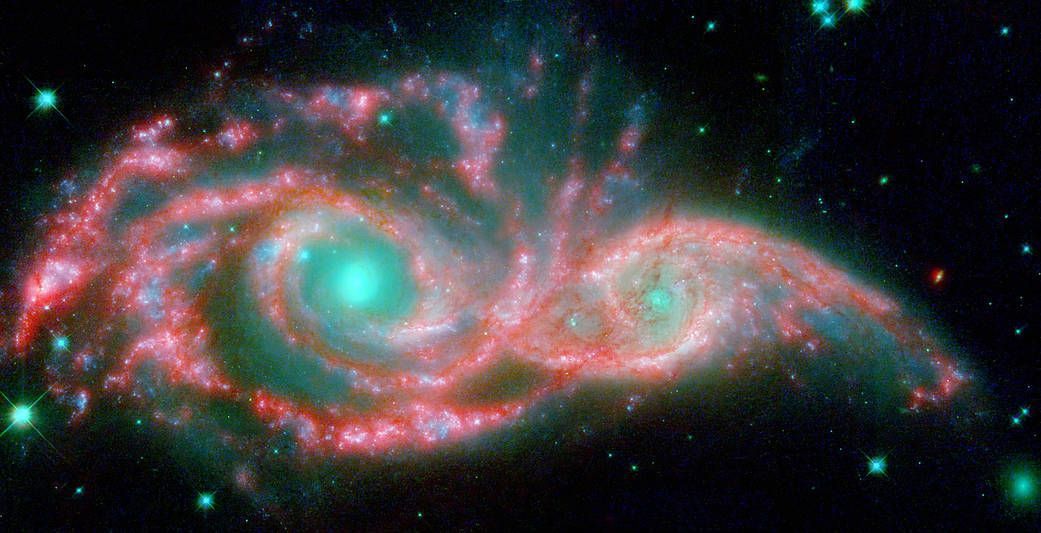 galaxias olhos