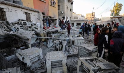 Ataque de Israel em Gaza.
