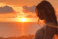 Gisele Bündchen mostra barrigão da gravidez ao publicar reflexão