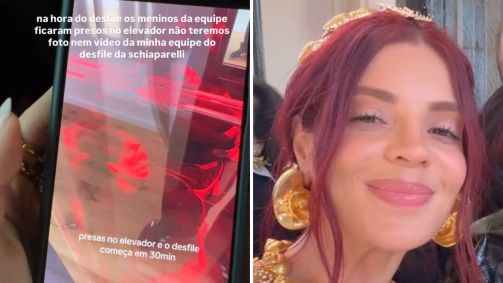 Gkay mostra perrengue no primeiro dia da Semana de Moda de Paris
