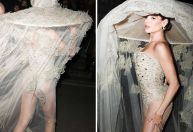 Na Semana de Moda de Paris, Gkay usa look "contra dengue"