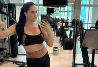 Graciele retoma exercícios físicos após parto de filha com Zezé Di Camargo