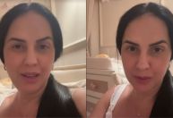 Graciele Lacerda fala sobre primeiros dias de maternidade: "Muito cansada"