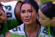 BBB25: Gracyanne cai no choro durante a Prova do Líder; saiba o motivo