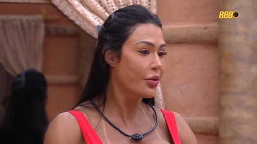Gracyanne reclamou da postura de Diego Hypolito no BBB25