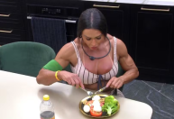 No BBB25, Gracyanne Barbosa revela que não come chocolate há 20 anos