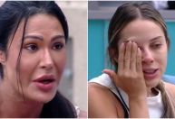 BBB 25: Gracyanne pede desculpas à Renata e Eva após briga generalizada