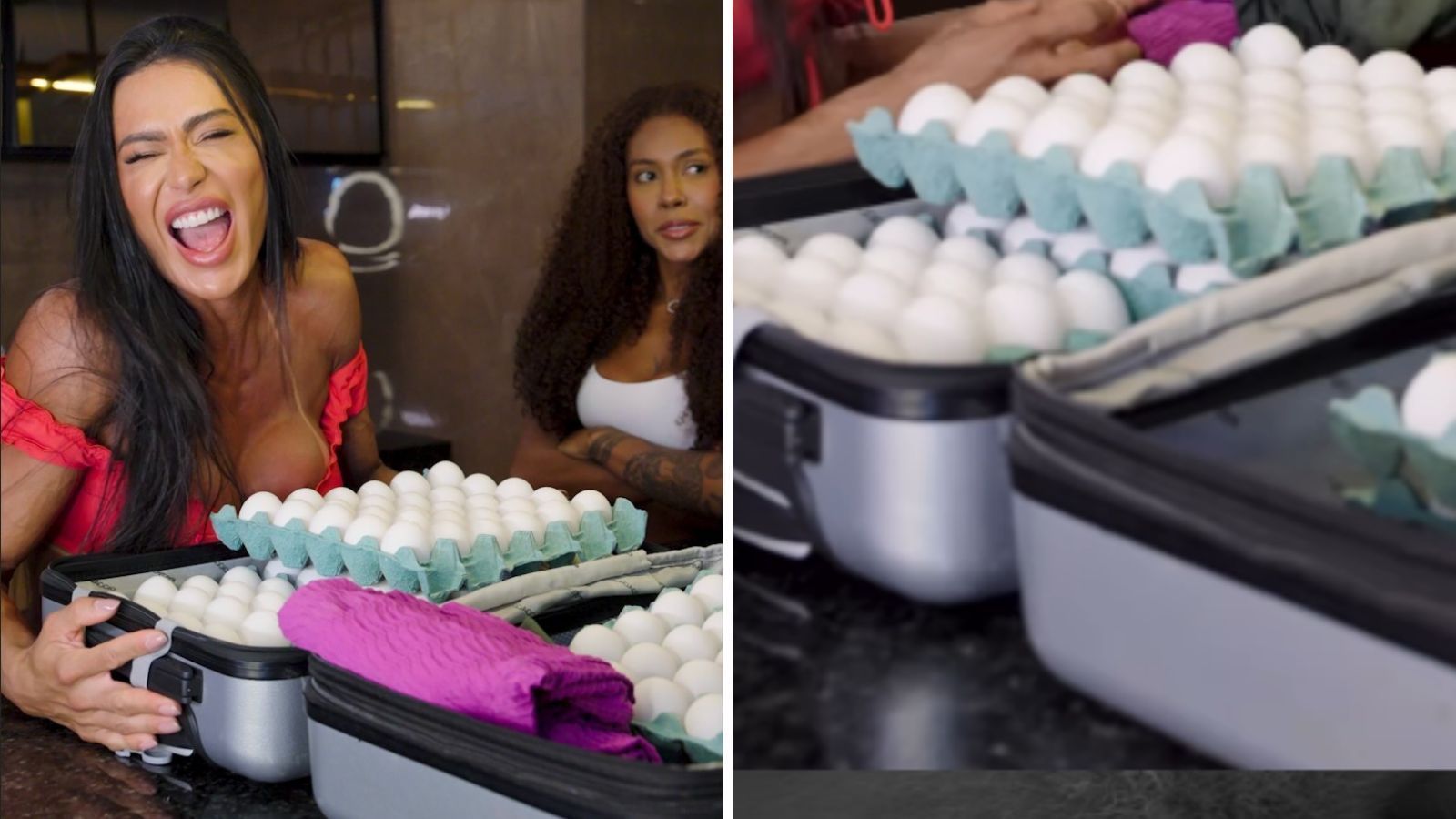Garcyanne Barbosa brinca sobre levar ovos para o BBB 24