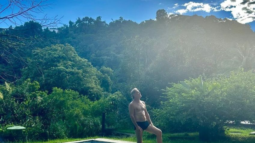 Guilherme Fontes mostra tanquinho em dia de piscina • Instagram / Guilherme Fontes