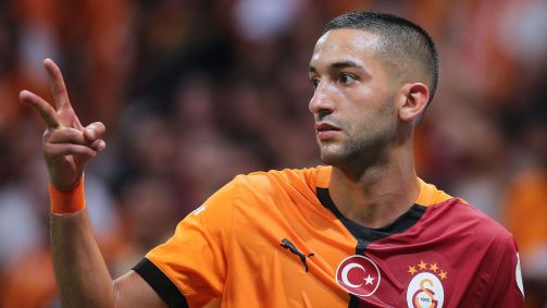 Hakim Ziyech disputou a Copa do Mundo de 2022 por Marrocos