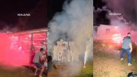 Fogos de artifício explodem na direção de convidados em chá revelação; veja