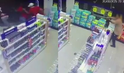 Vídeo: PM de folga reage a assalto em farmácia e mata suspeito em SP