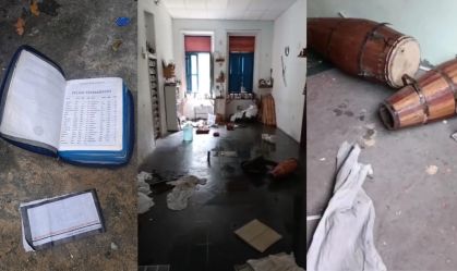 RJ: terreiro de Umbanda é alvo de ataque e roubo; bíblia é deixada no local